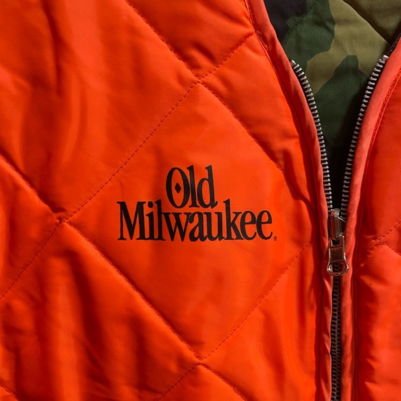 Cabela's Outdoor Gear CAMO Camouflage & Orange Hunting Reversible VEST - Picture 4 of 10